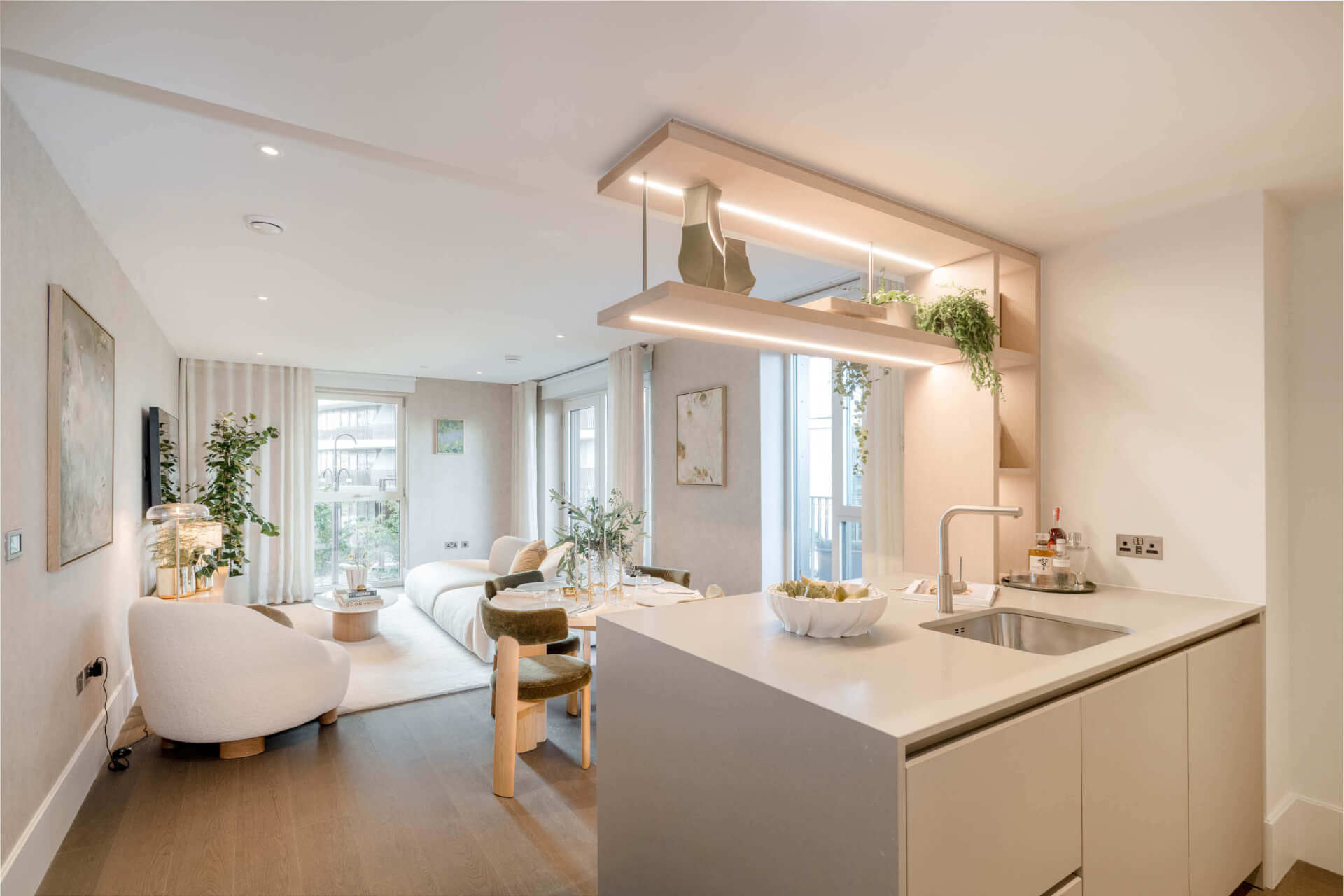 Styled showhome at Cascades Three and Four, White City Living