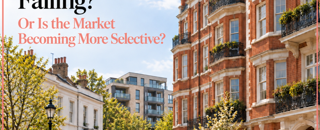 Are London House Prices Falling, or Is the Market Simply Becoming More Selective?